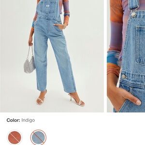 Levi's Light Blue Denim Overalls